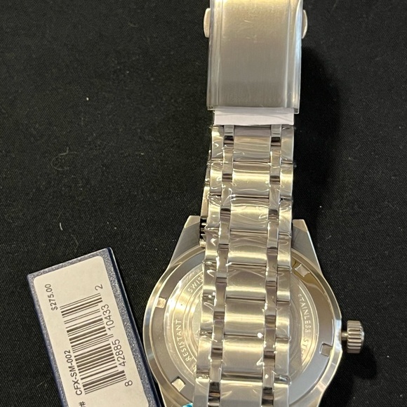 Chronofixe GMT Black Steel Watch - Picture 4 of 5